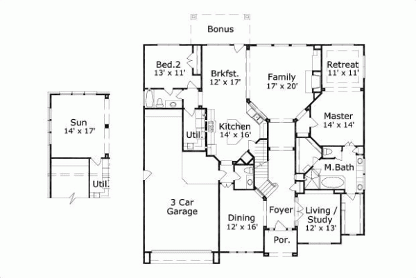 Main Floor Plan: 19-667