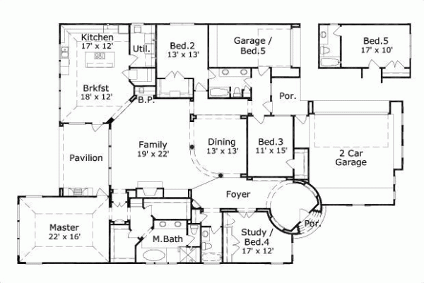 Main Floor Plan: 19-669
