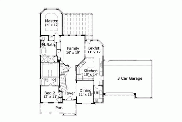 Main Floor Plan: 19-670