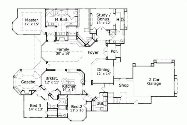 Main Floor Plan: 19-672