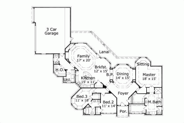 Main Floor Plan: 19-674