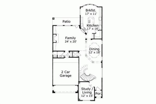 Main Floor Plan: 19-675