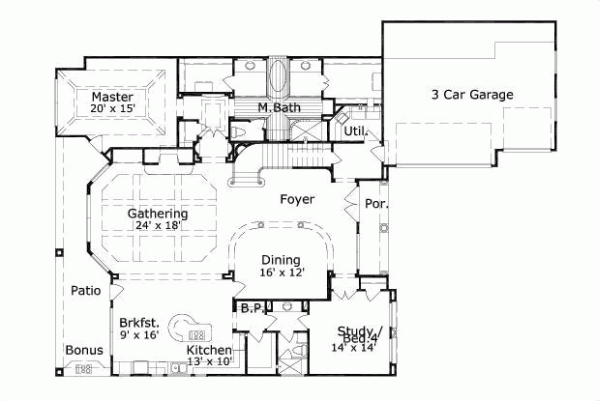 Main Floor Plan: 19-680