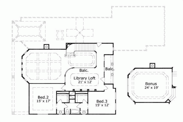 Upper/Second Floor Plan: 19-680