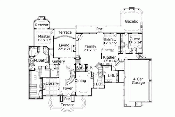 Main Floor Plan: 19-684
