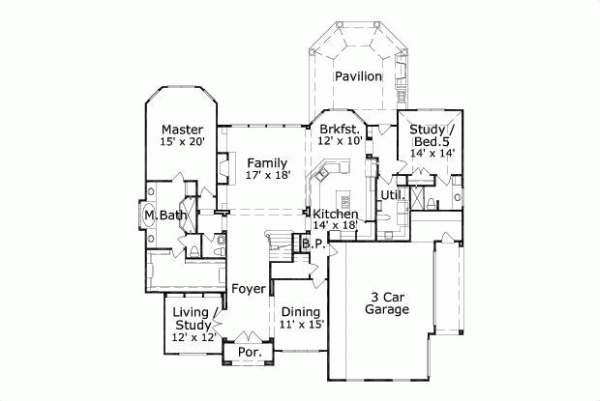Main Floor Plan: 19-690