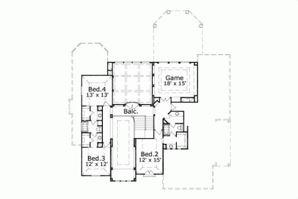 Upper/Second Floor Plan: 19-690