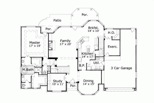 Main Floor Plan: 19-692