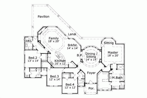 Main Floor Plan: 19-694