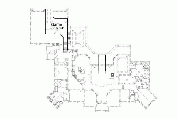 Upper/Second Floor Plan: 19-696