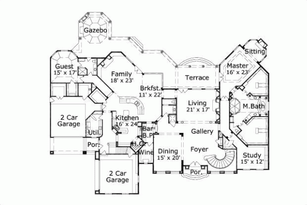 Main Floor Plan: 19-697