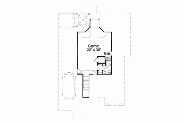 Upper/Second Floor Plan 19-699
