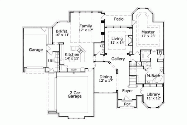Main Floor Plan: 19-703