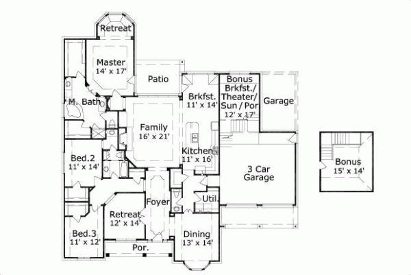 Main Floor Plan: 19-706