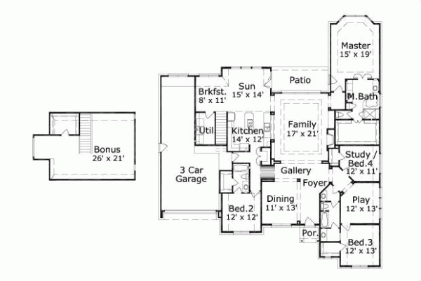 Main Floor Plan: 19-708