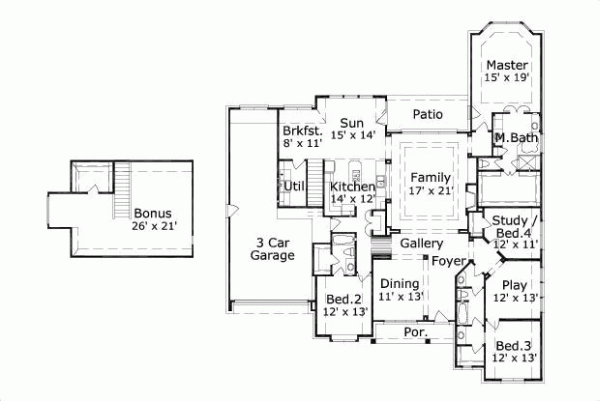 Main Floor Plan: 19-710