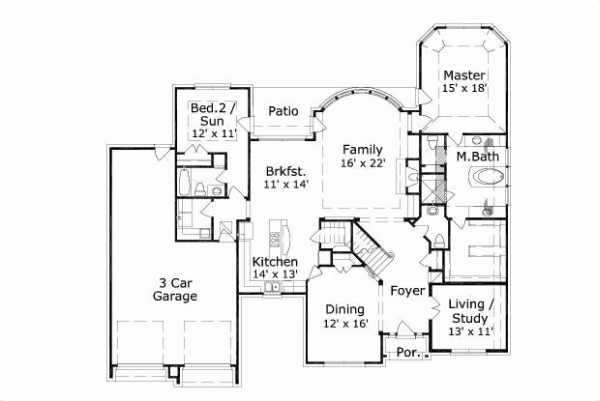 Main Floor Plan: 19-712