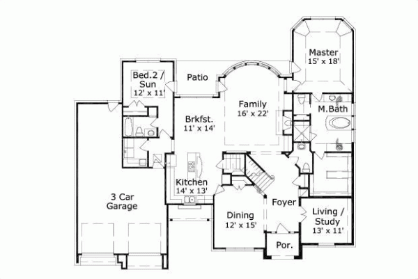 Main Floor Plan: 19-713