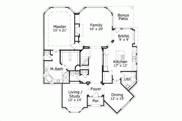 Main Floor Plan: 19-714