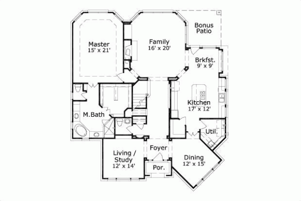 Main Floor Plan: 19-716