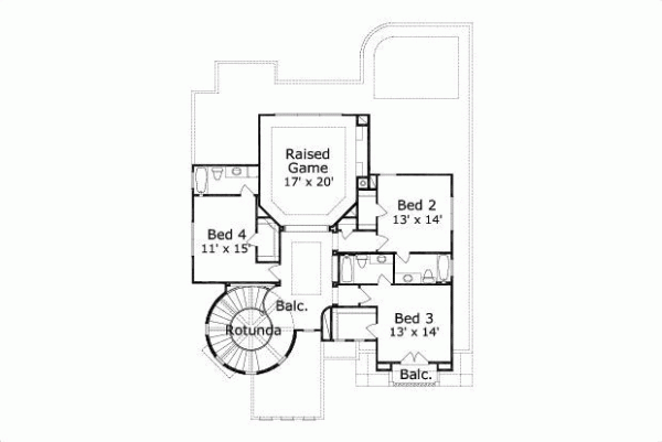 Upper/Second Floor Plan: 19-717
