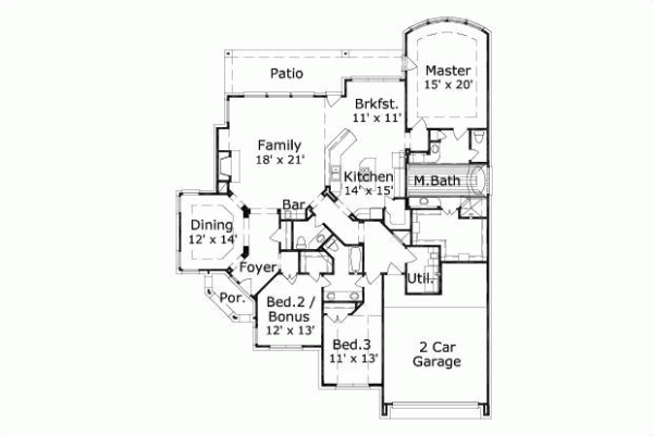 Main Floor Plan: 19-720
