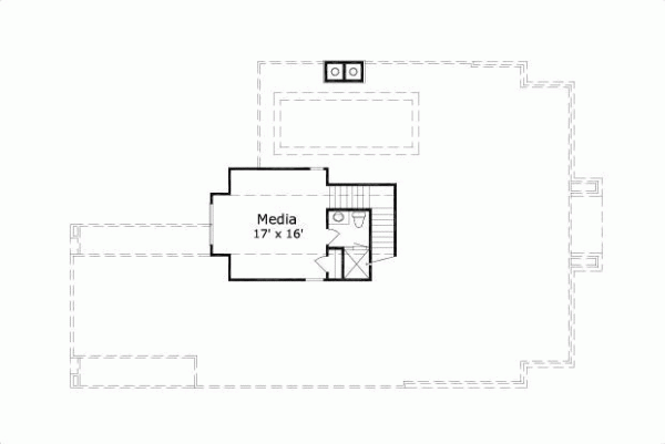 Upper/Second Floor Plan 19-722