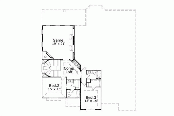 Upper/Second Floor Plan: 19-723