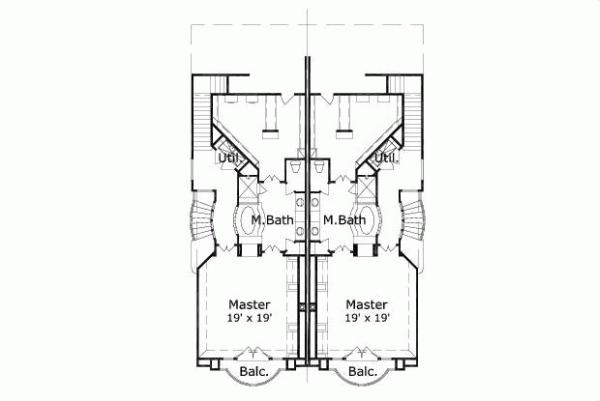 Upper/Second Floor Plan 19-725