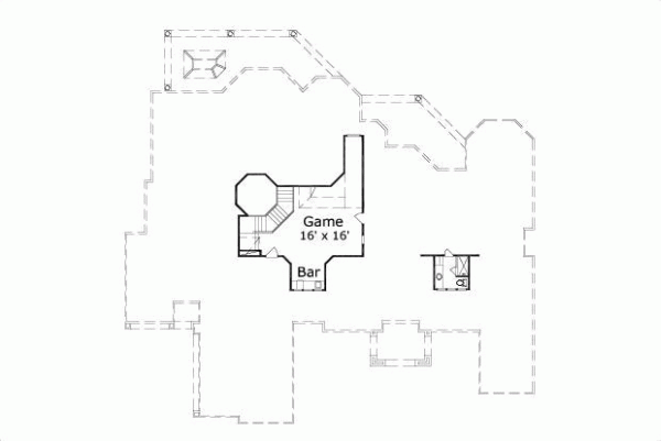 Upper/Second Floor Plan: 19-735