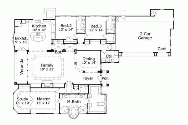 Main Floor Plan: 19-737