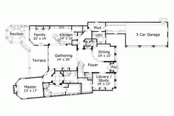 Main Floor Plan: 19-743
