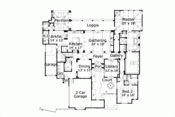 Main Floor Plan: 19-749