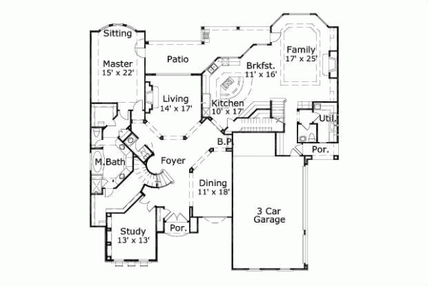 Main Floor Plan: 19-752