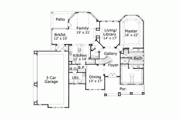 Main Floor Plan: 19-759