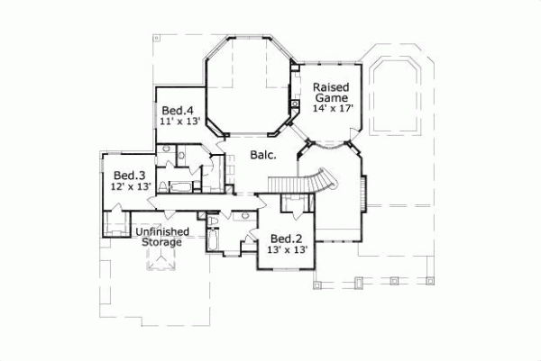Upper/Second Floor Plan: 19-759