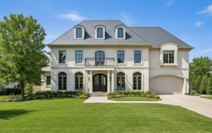 Traditional house plans 19-760 - front exterior, 5,883 sq ft, 5 bed, 4 bath house plans | Monster House Plans