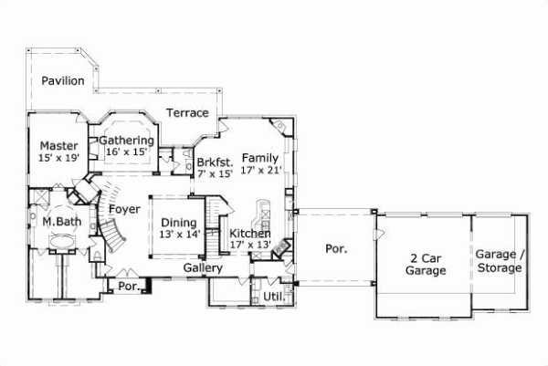 Main Floor Plan: 19-764