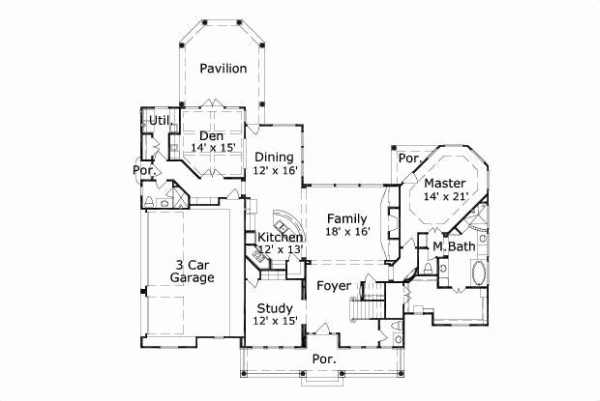 Main Floor Plan: 19-766