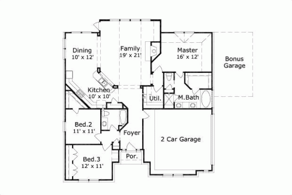 Main Floor Plan: 19-767