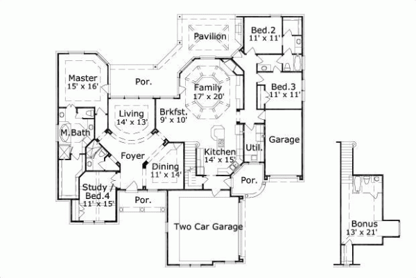 Main Floor Plan: 19-769
