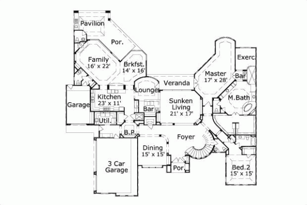 Main Floor Plan: 19-773