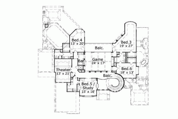 Upper/Second Floor Plan: 19-773