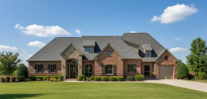 Traditional house plans 19-775 - front exterior, 2,391 sq ft, 3 bed, 2 bath house plans | Monster House Plans