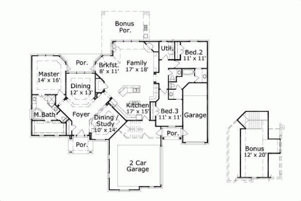 Main Floor Plan: 19-775