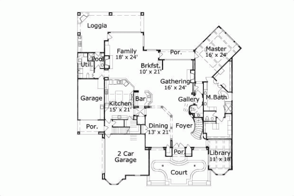 Main Floor Plan: 19-777