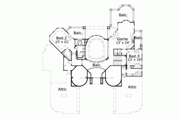 Upper/Second Floor Plan: 19-778