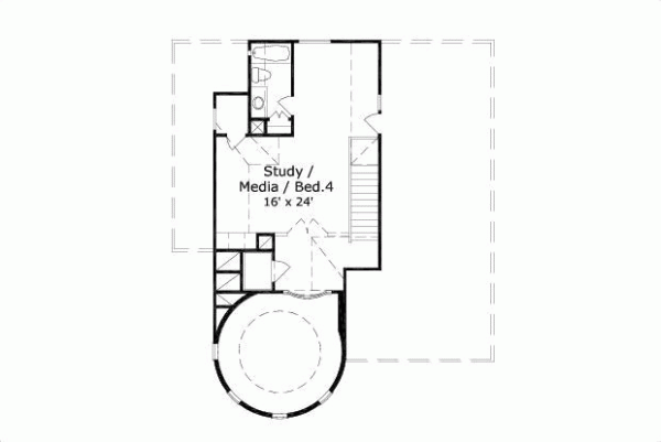 Upper/Second Floor Plan 19-780