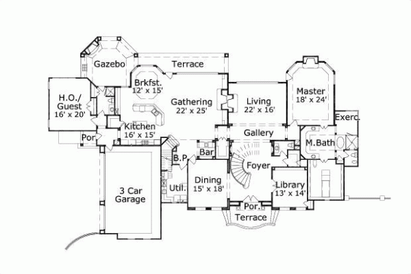 Main Floor Plan: 19-782