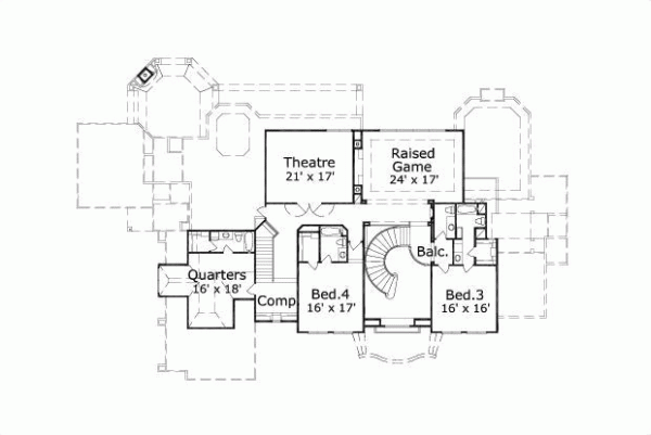 Upper/Second Floor Plan: 19-782